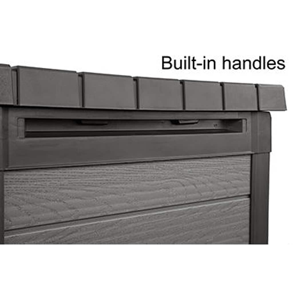 Keter opbevaringsboks til haven cortina 757 l grå - number 8.