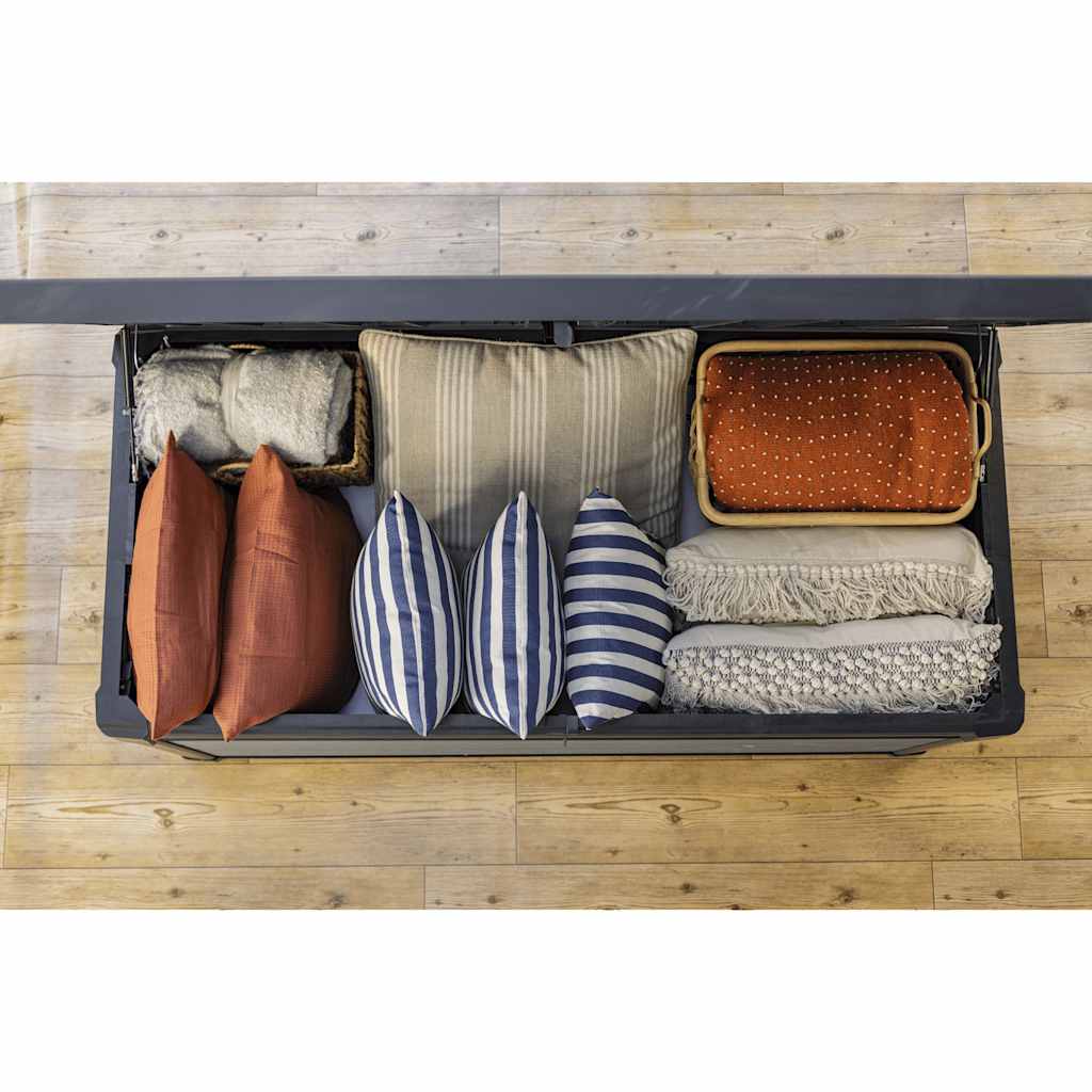 Keter opbevaringsboks til haven cortina 570 l grå - number 5.