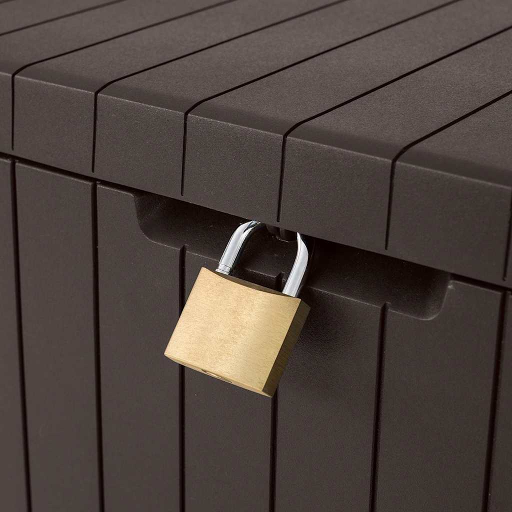 Keter opbevaringskiste til haven city 113 l - number 6.