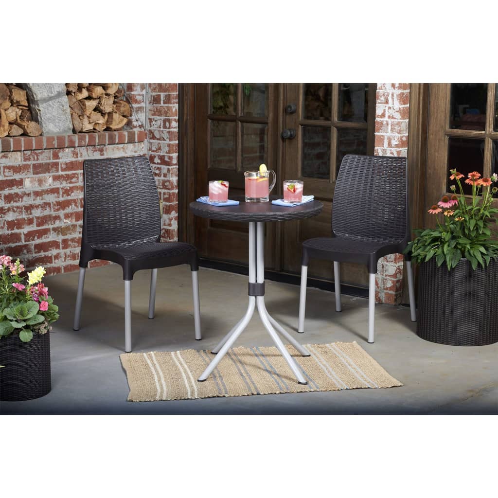 Keter bistro set chelsea grafitno siva 223562 - number 1.