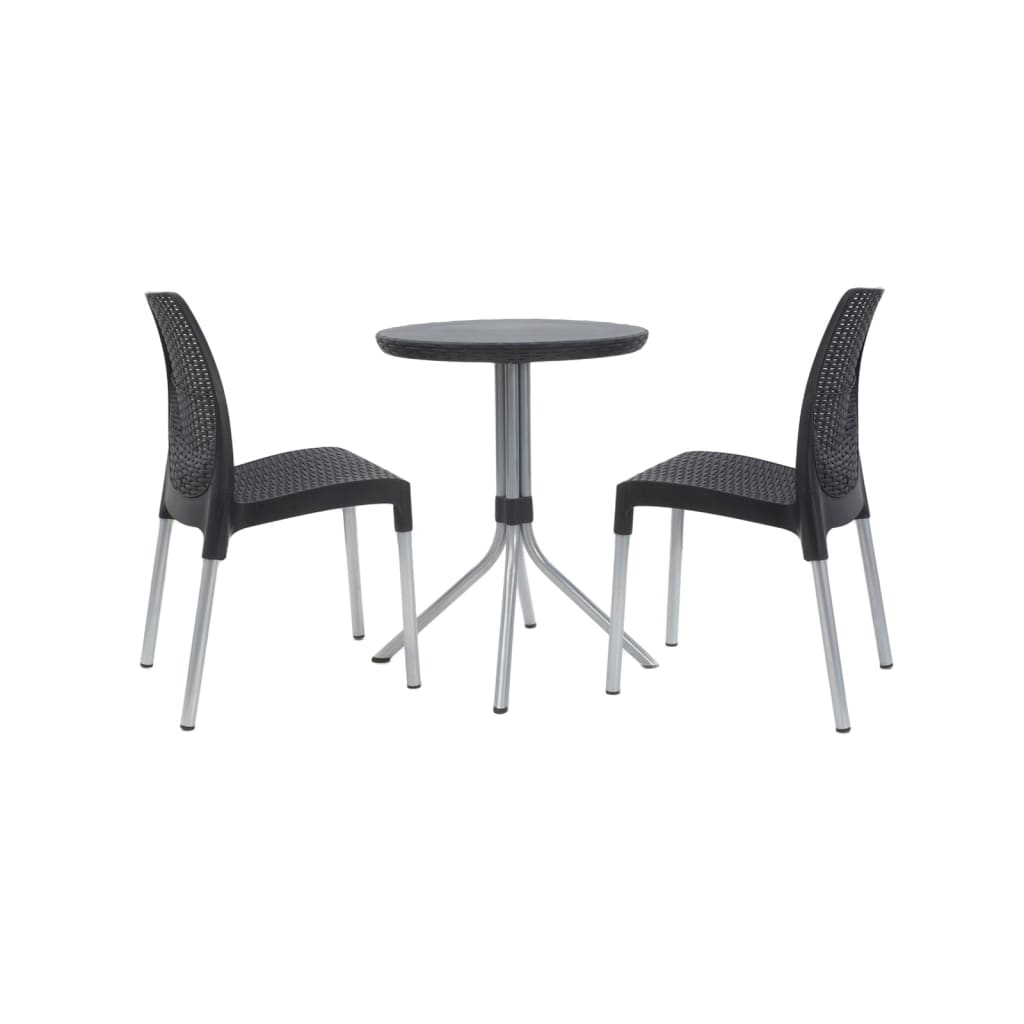 Keter bistro set chelsea grafitno siva 223562 - number 8.
