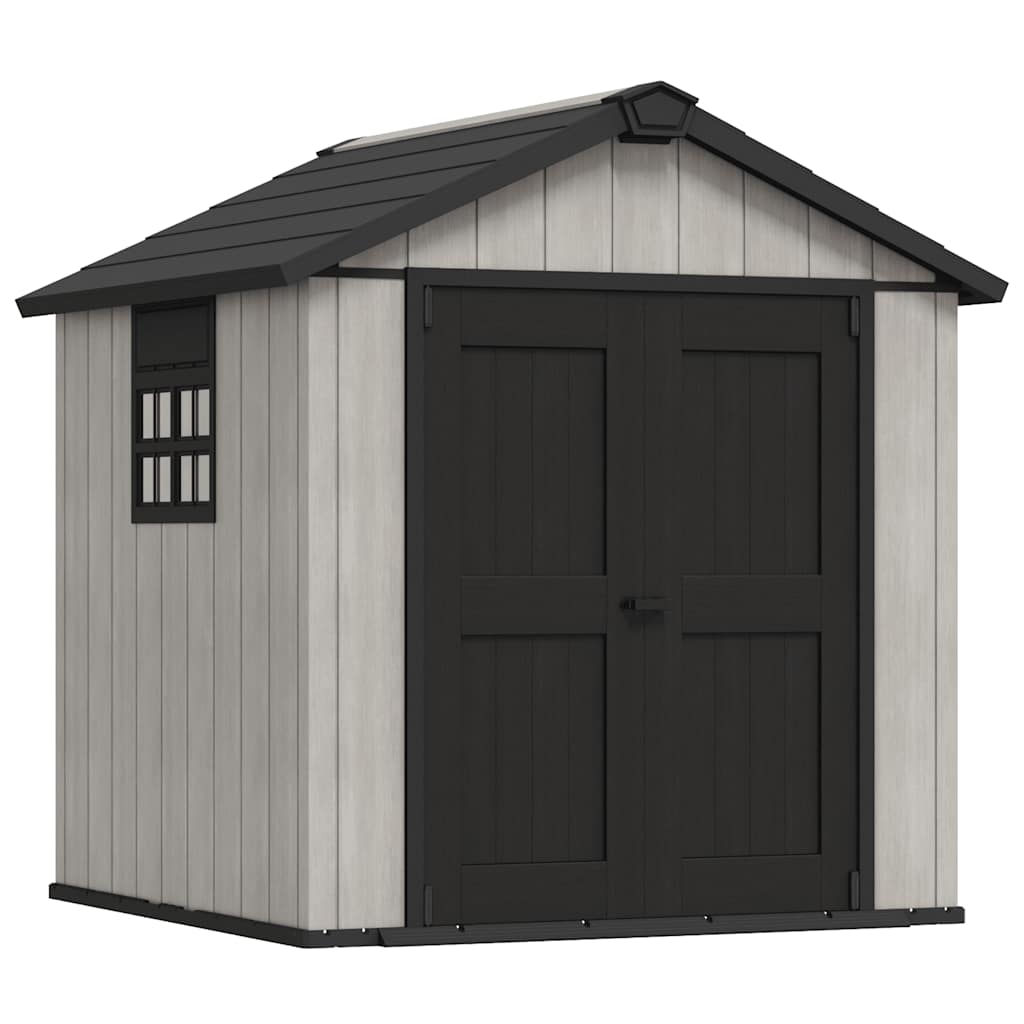 Keter haveskur oakland 757 antracitgrå - number 1.