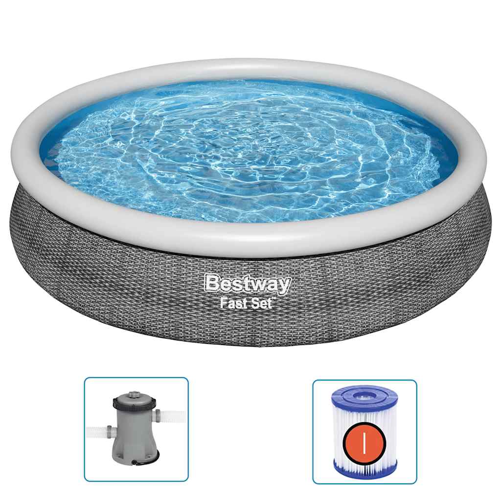 Bestway swimmingpool 366x76 cm rund - number 2.