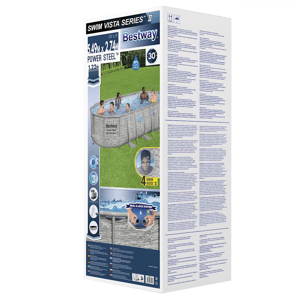 Bazén bestway power steel swim vista série 549x274x122 cm - number 4.