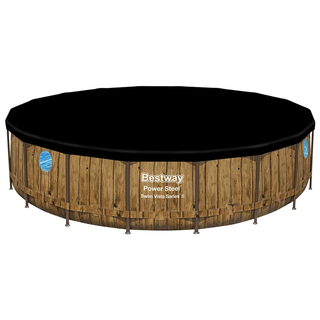 Bestway power steel swimmingpoolsæt - 549 x 122 cm - number 5.