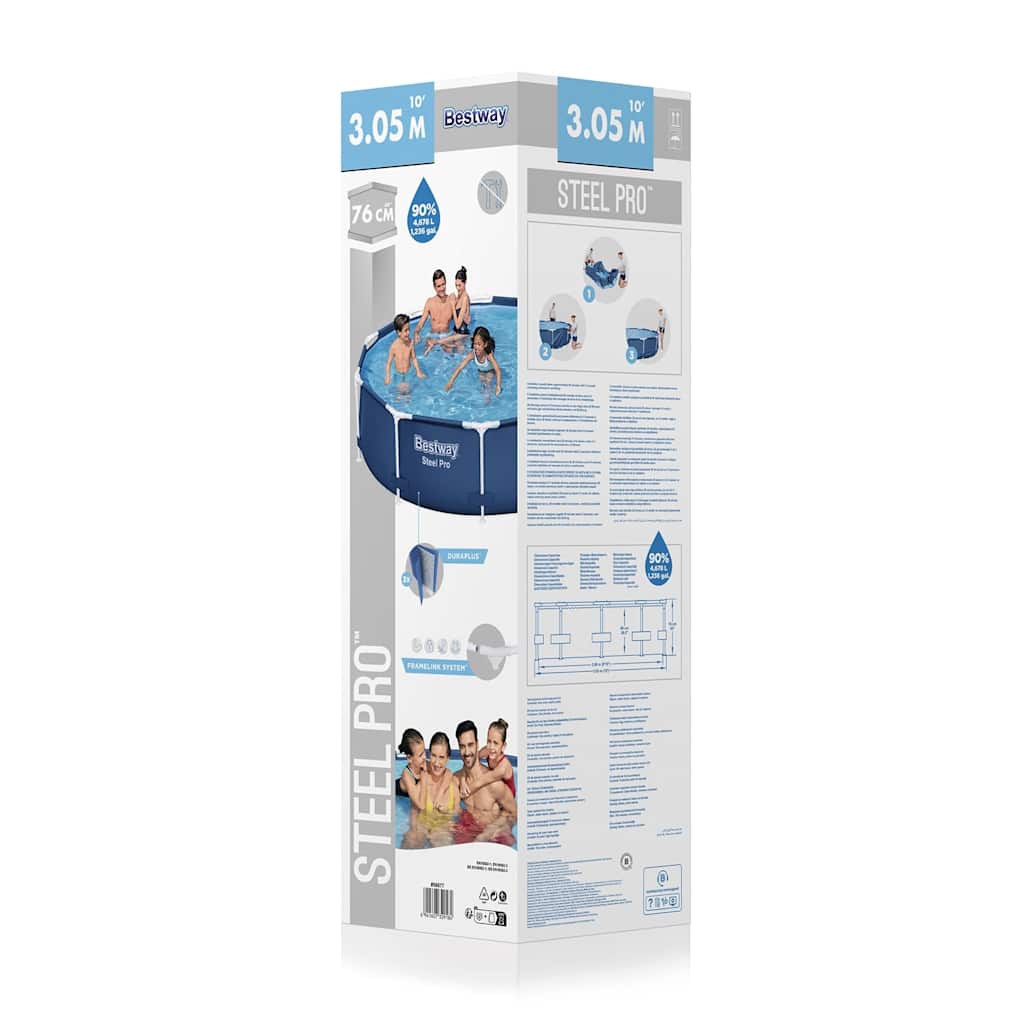 Bestway pool steel pro 305x76 cm - number 5.