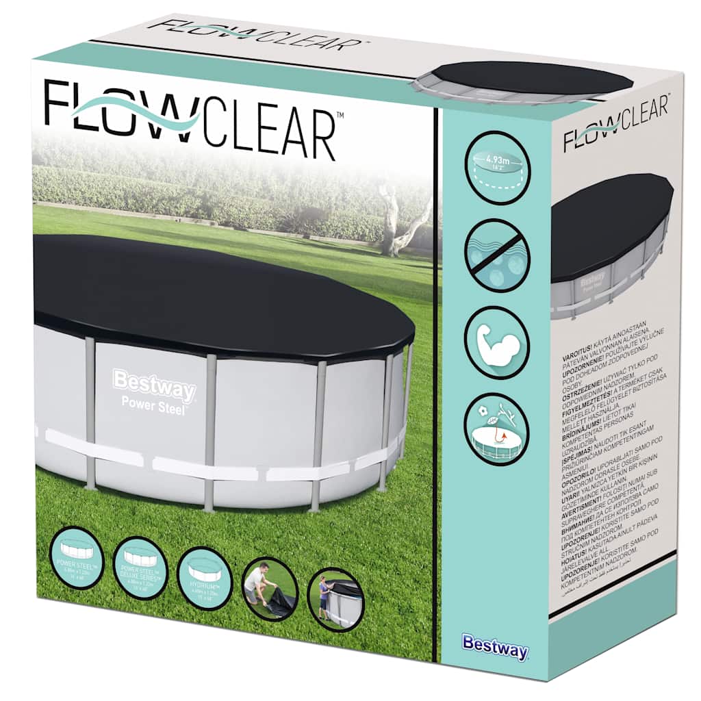 Bestway pool cover flowclear 488 cm - number 7.