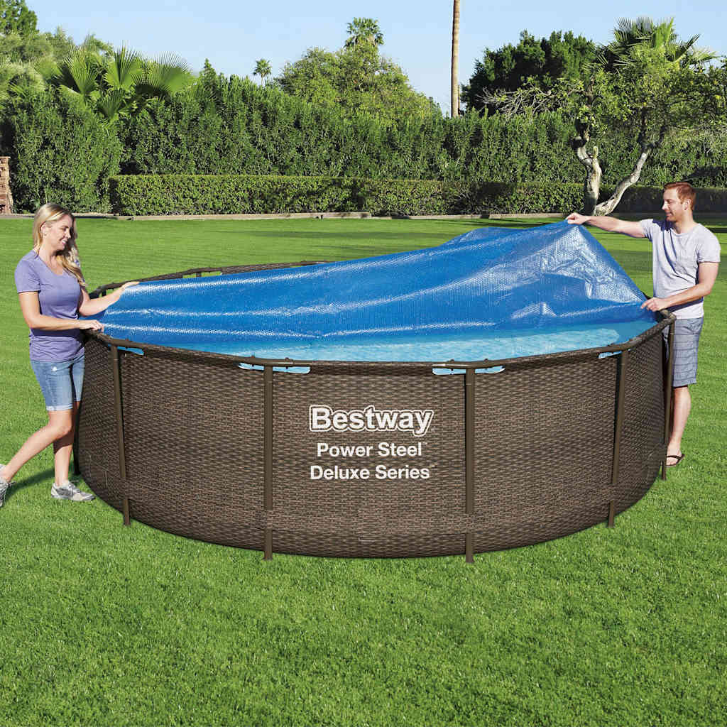 Bestway solar heated pool cover flowclear 356 cm - number 1.