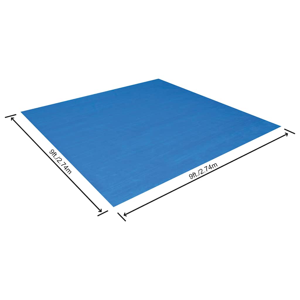 Tapis de piscine bestway flowclear 274x274 cm - number 3.