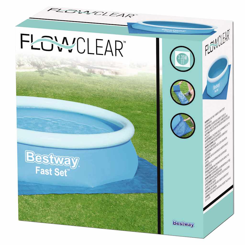 Sous-couche de piscine bestway flowclear 335 x 335 cm - number 9.