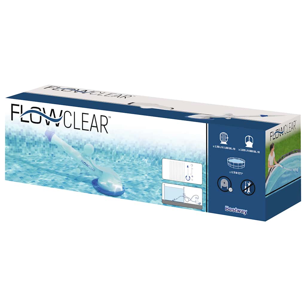 Bestway flowclear automatisk støvsuger aquasweeper - number 8.