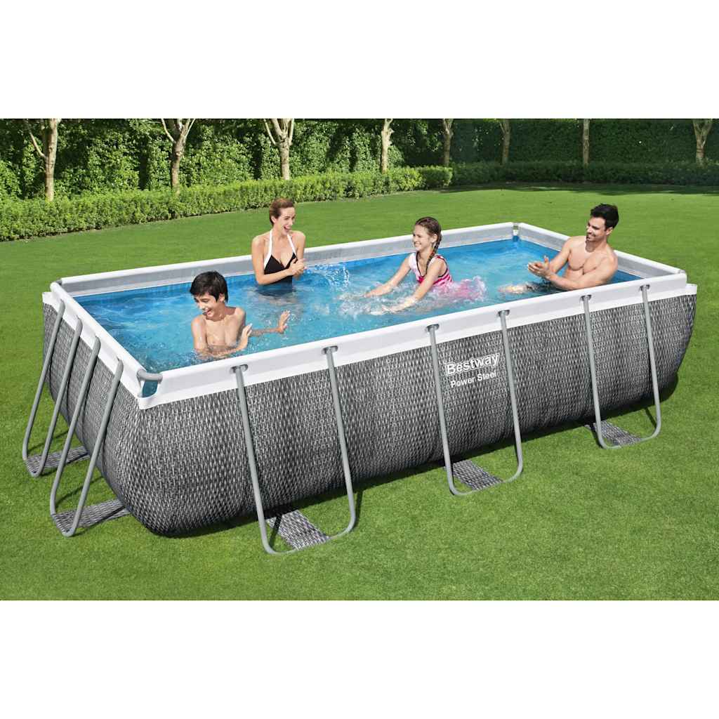 Bestway swimmingpoolsæt power steel 404x201x100 cm - number 1.