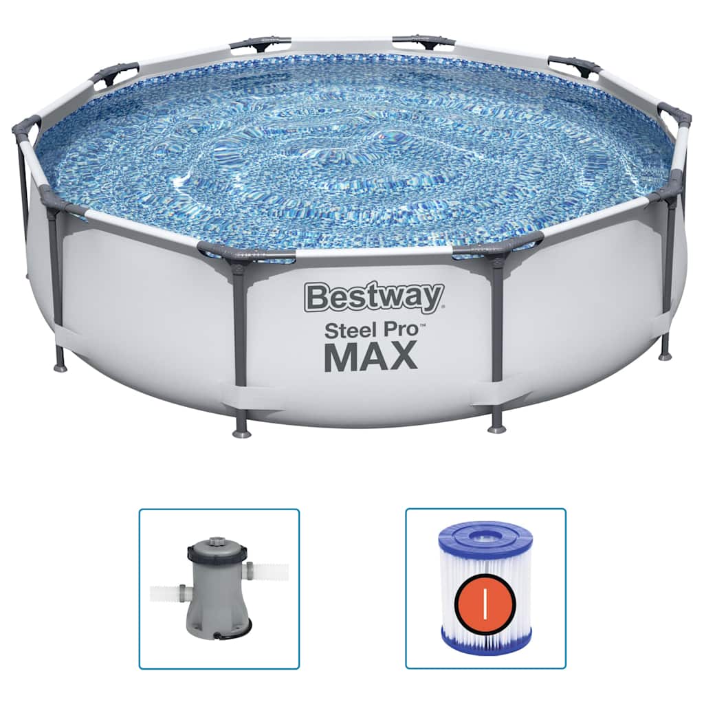 Bestway steel pro max swimmingpoolsæt 305x76 cm - number 2.