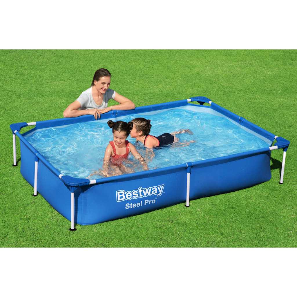 Bestway pool steel pro 221x150x43 cm - number 1.