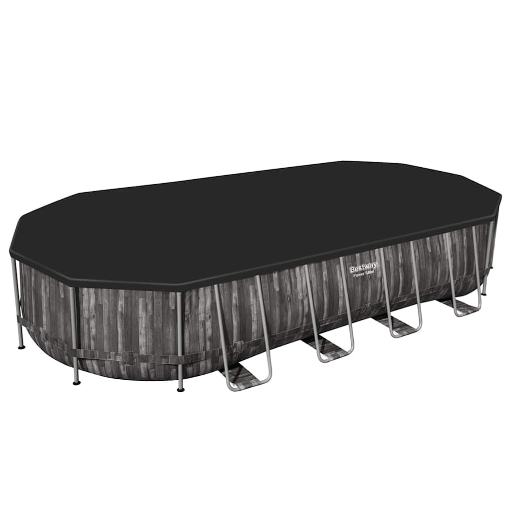 Bestway swimmingpool 7,32x3,66x1,22 m oval - number 5.