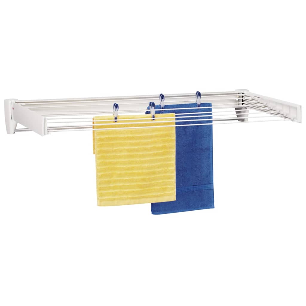 Leifheit wall-mounted drying rack telegant plus 100 white 83100 - number 3.