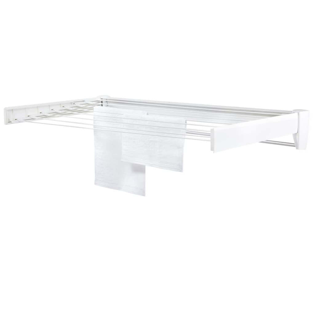 Leifheit wall-mounted drying rack telegant plus 100 white 83100 - number 5.