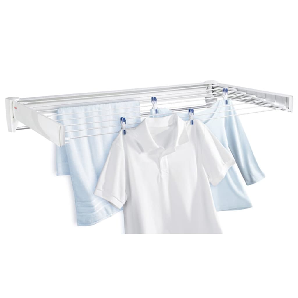 Leifheit wall-mounted drying rack telegant plus 100 white 83100 - number 7.