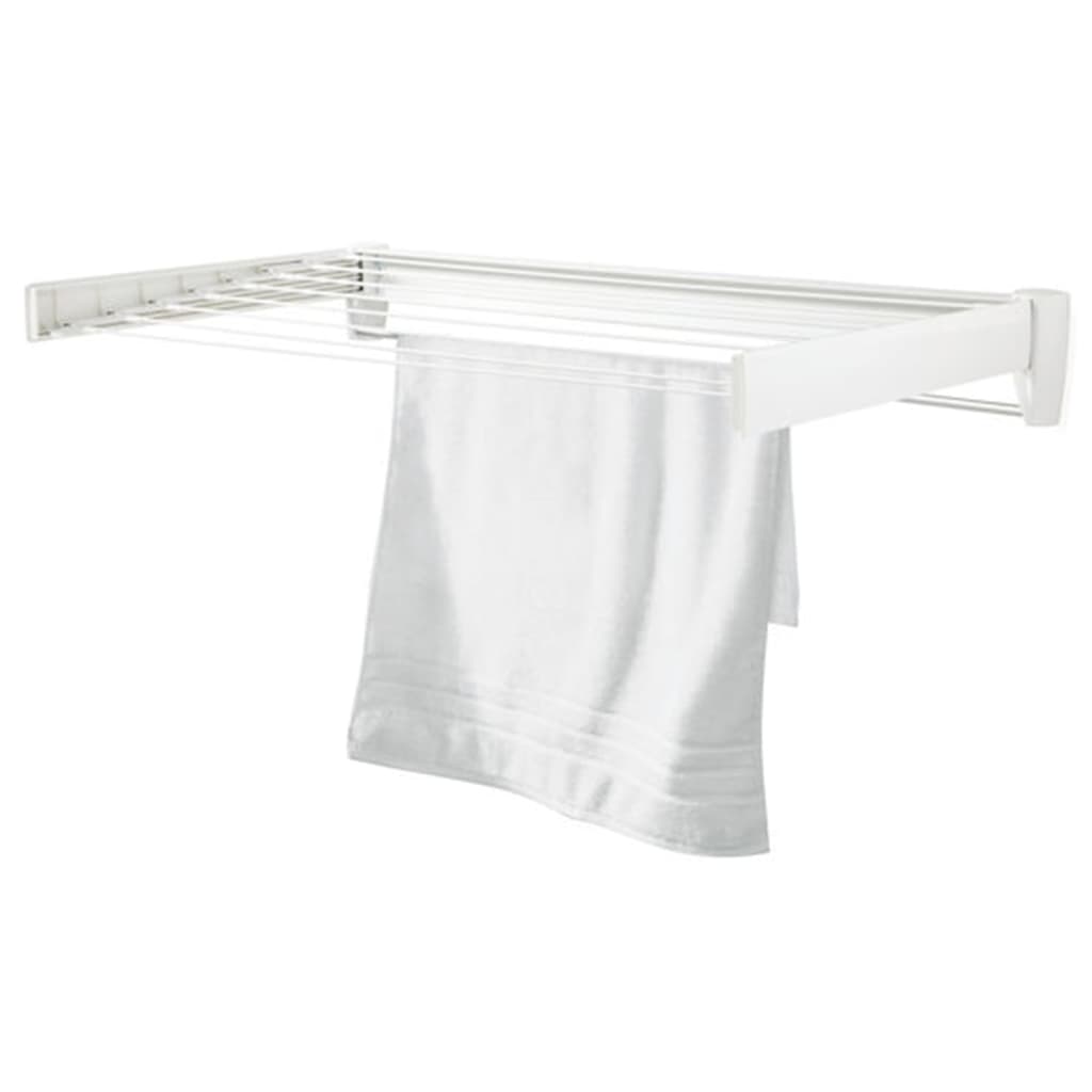 Leifheit wall-mounted drying rack telegant plus 100 white 83100 - number 6.