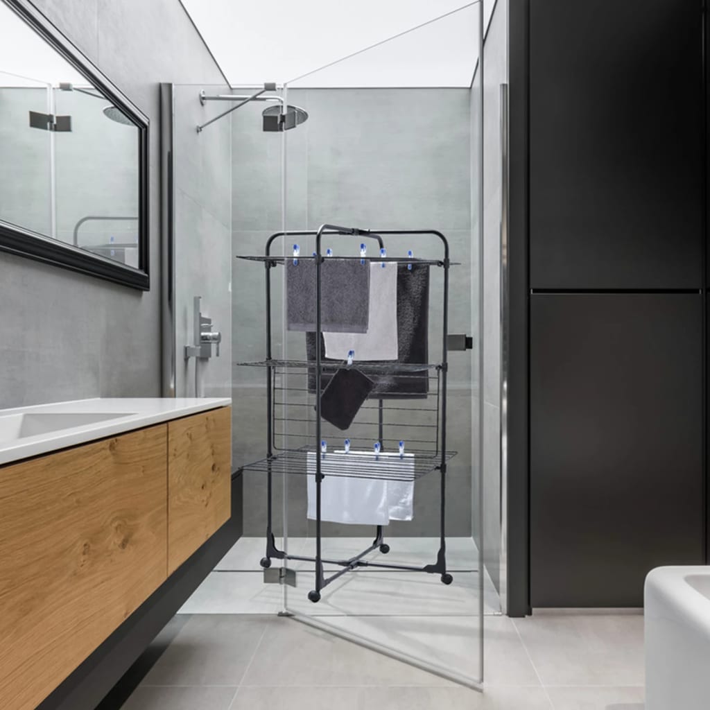 Leifheit tørrestativ classic tower 270 sort - number 3.