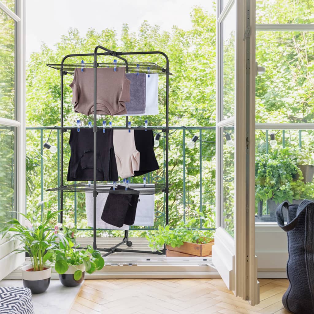 Leifheit tørrestativ classic tower 270 sort - number 4.