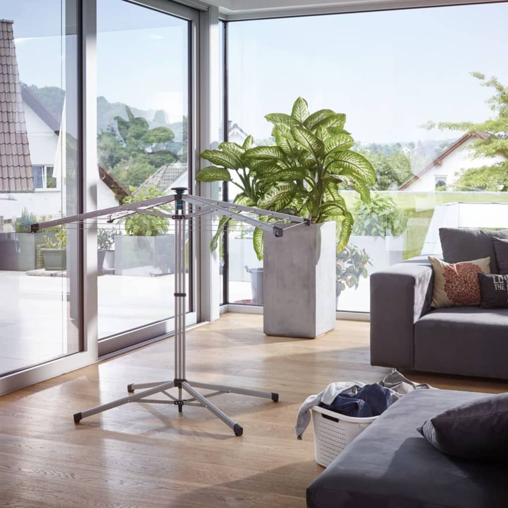 Leifheit roterende tørrestativ linopop-up 140 med overtræk - number 1.