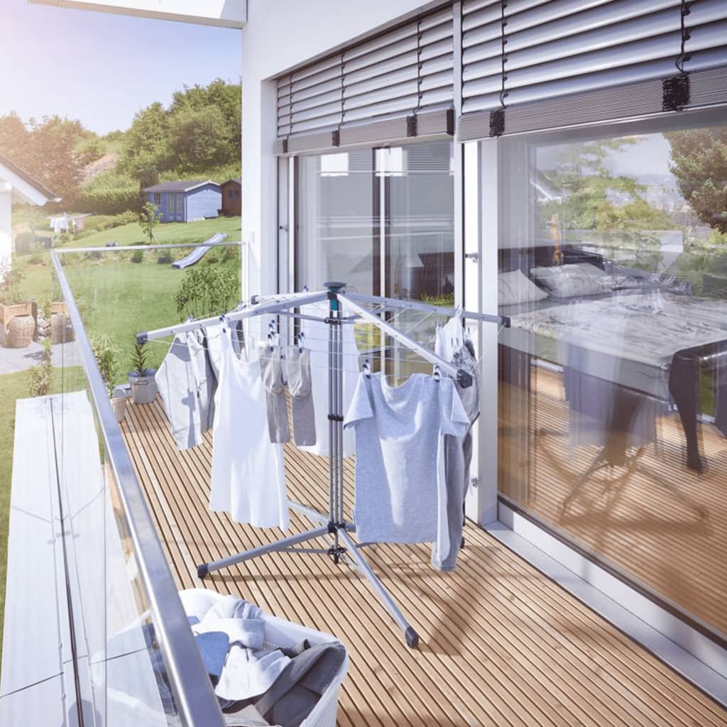 Leifheit rotating drying rack linopop-up 140 with cover - number 7.