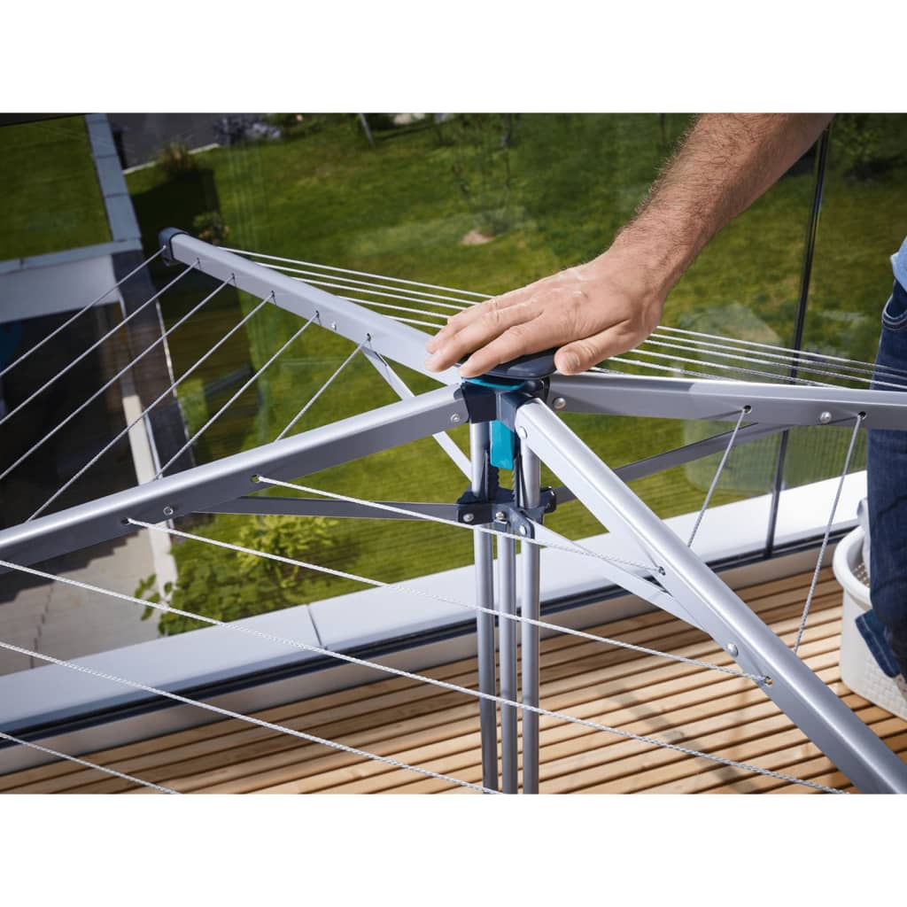 Leifheit rotating drying rack linopop-up 140 with cover - number 8.