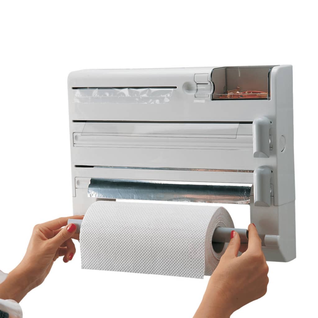 Leifheit vægmonteret rulleholder parat plus hvid 25723 - number 5.