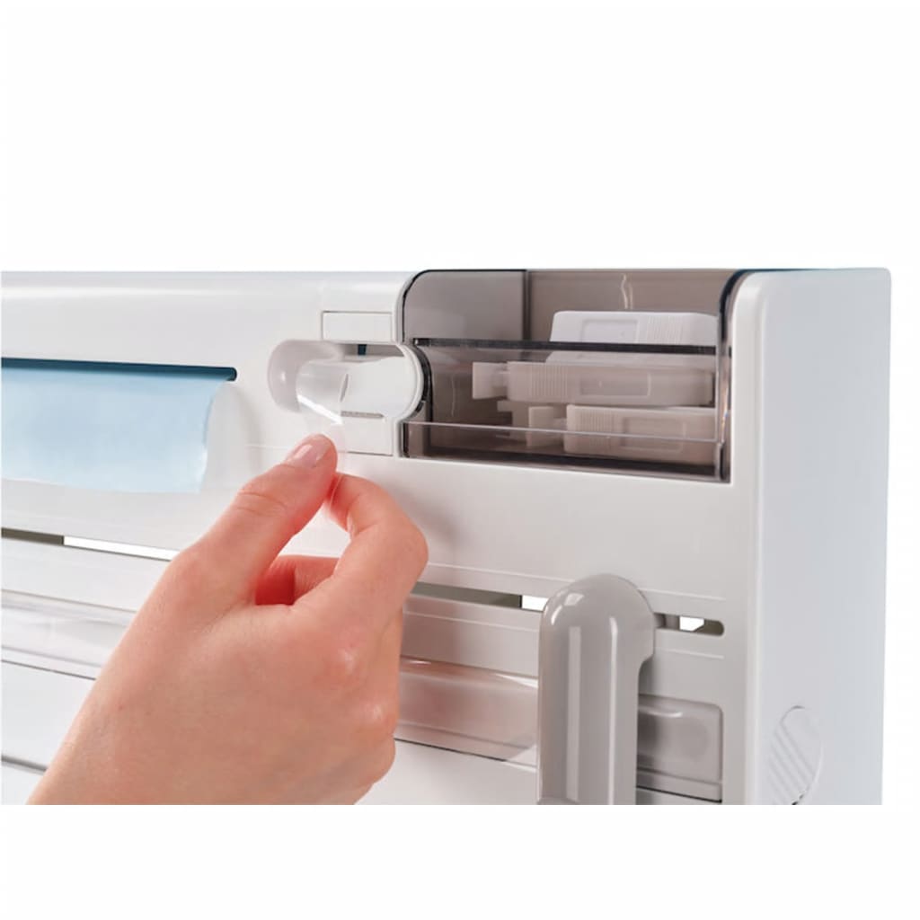 Leifheit vægmonteret rulleholder parat plus hvid 25723 - number 8.