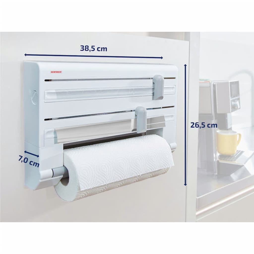 Leifheit vægmonteret rulleholder parat hvid 25703 - number 7.