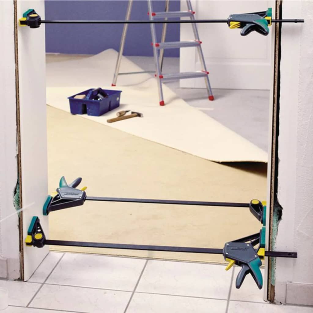 Wolfcraft enhåndstbetjent skruetvinge ehz pro 100-700 3033000 - number 4.