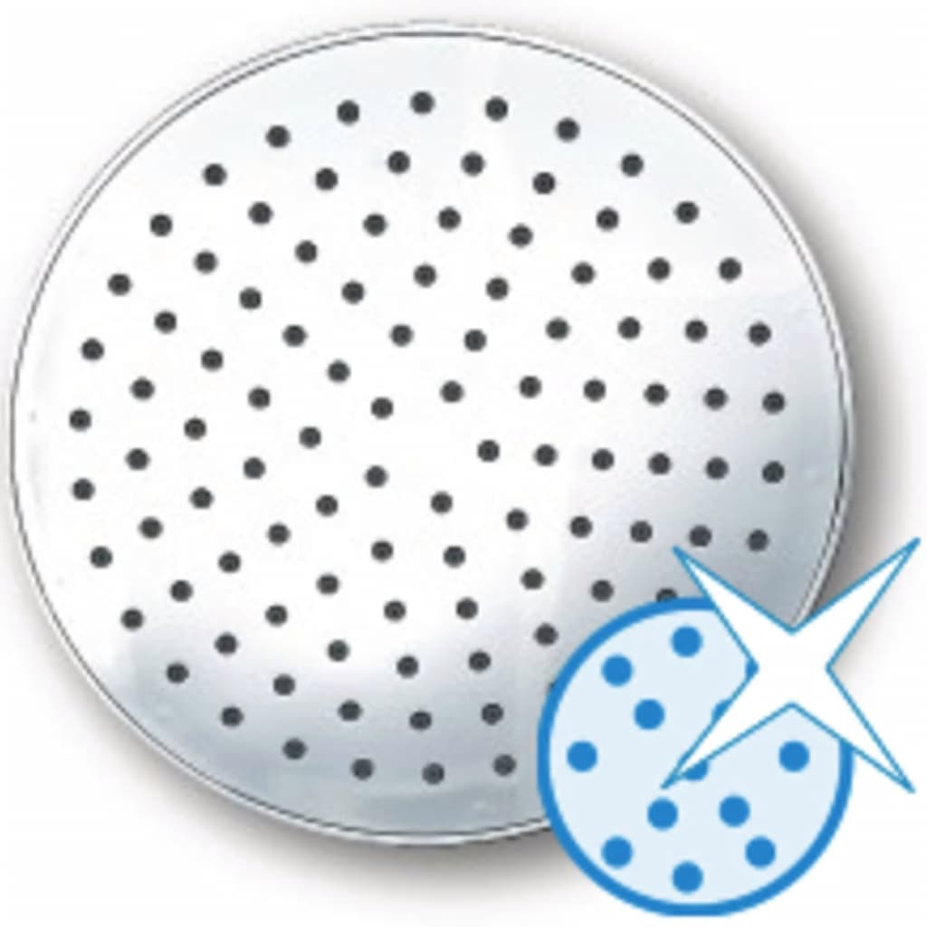 Kišni tuš ridder s masažnom tuš glavom bahamas krom 91440 - number 3.