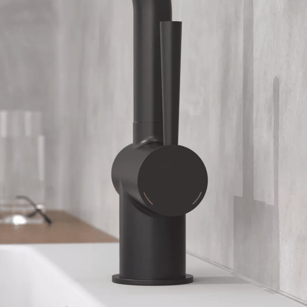 Schütte tvättställskran cornwall med sidohandtag mattsvart - number 9.