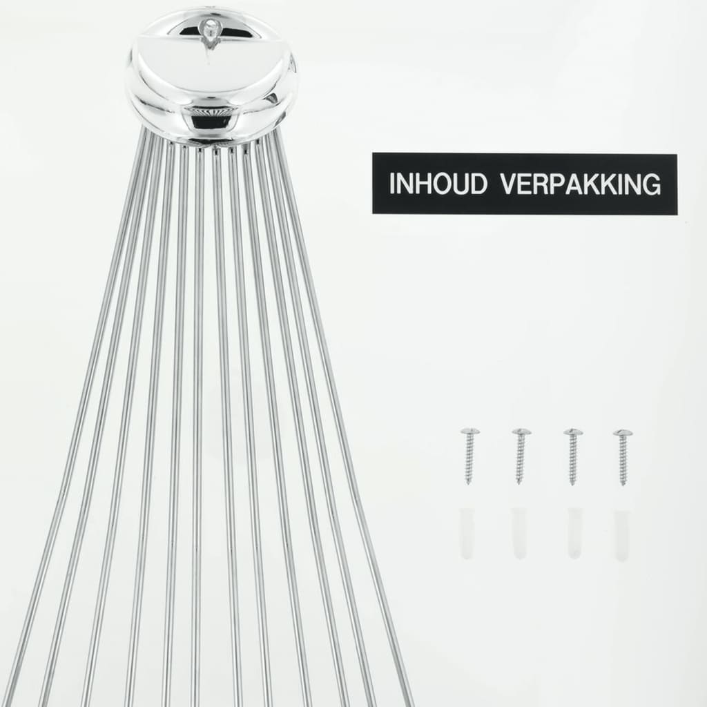 Sealskin paraplyskinne til bruseforhæng - number 8.