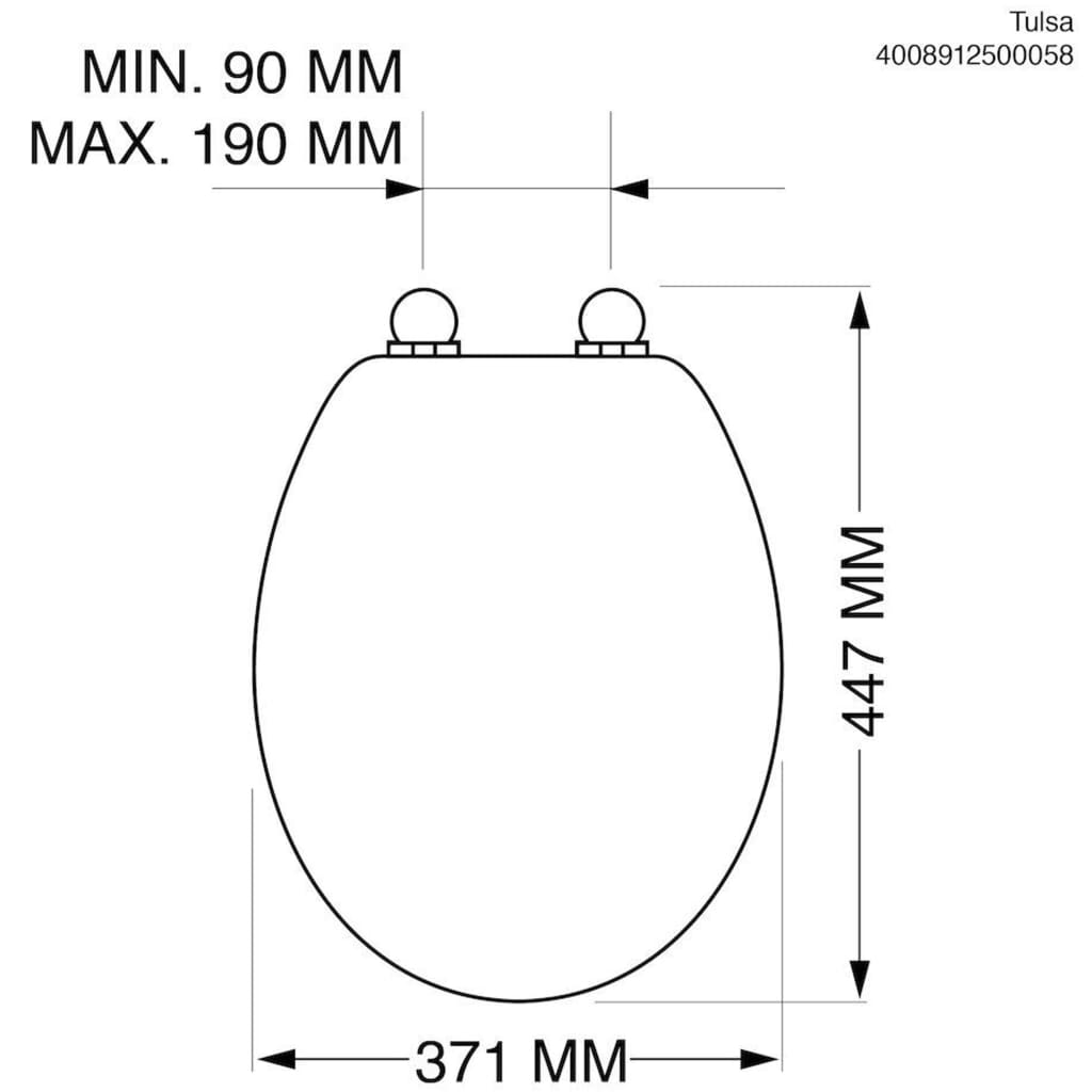 Tigertoalettsits och barnstol tulsa svart - number 12.