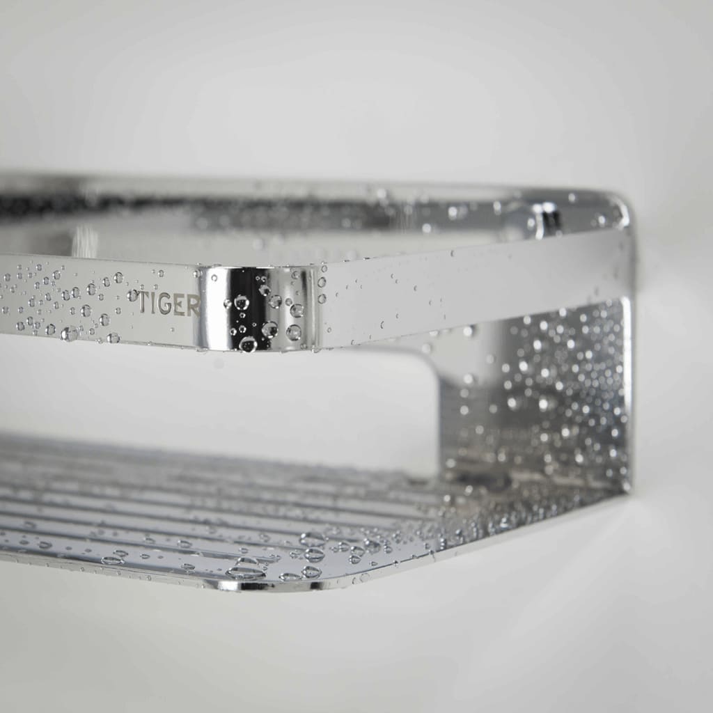 Panier de salle de bain tiger 1400030346 - chromé, 24 x 10,6 x 7 cm - number 5.