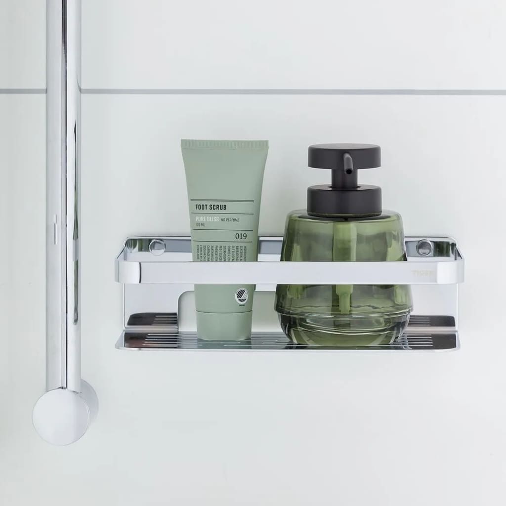 Panier de salle de bain tiger 1400030346 - chromé, 24 x 10,6 x 7 cm - number 8.