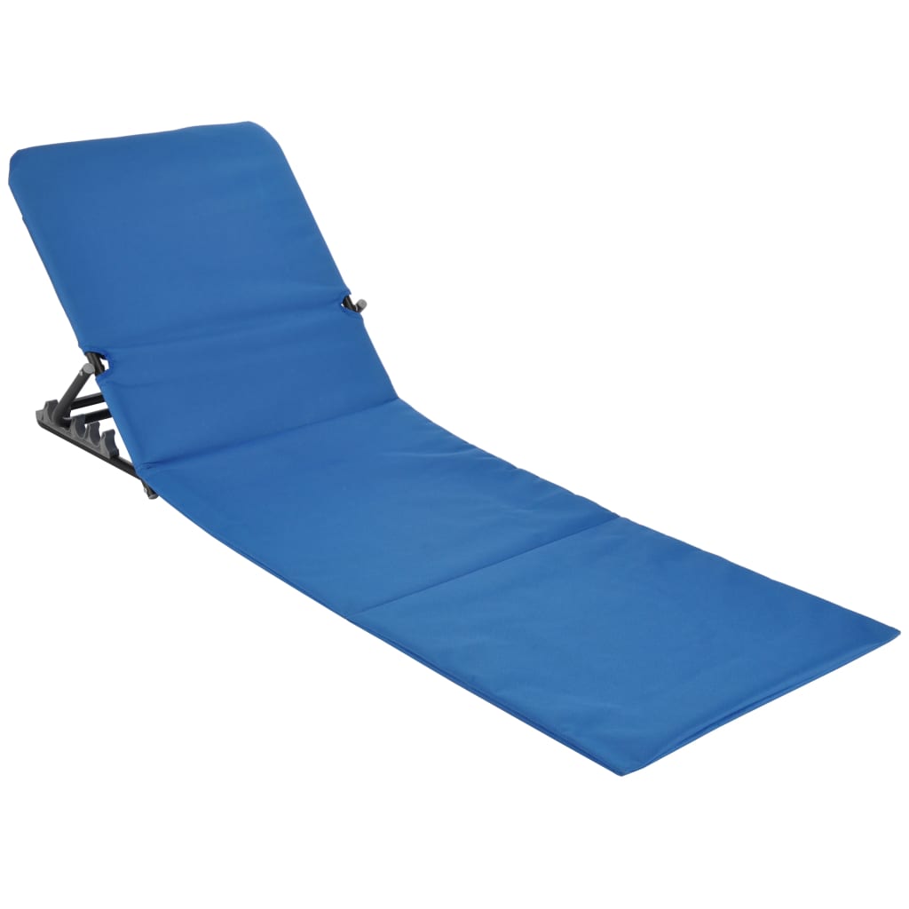 Hei sammenleggbar strandmatttchair pvc blue - number 2.