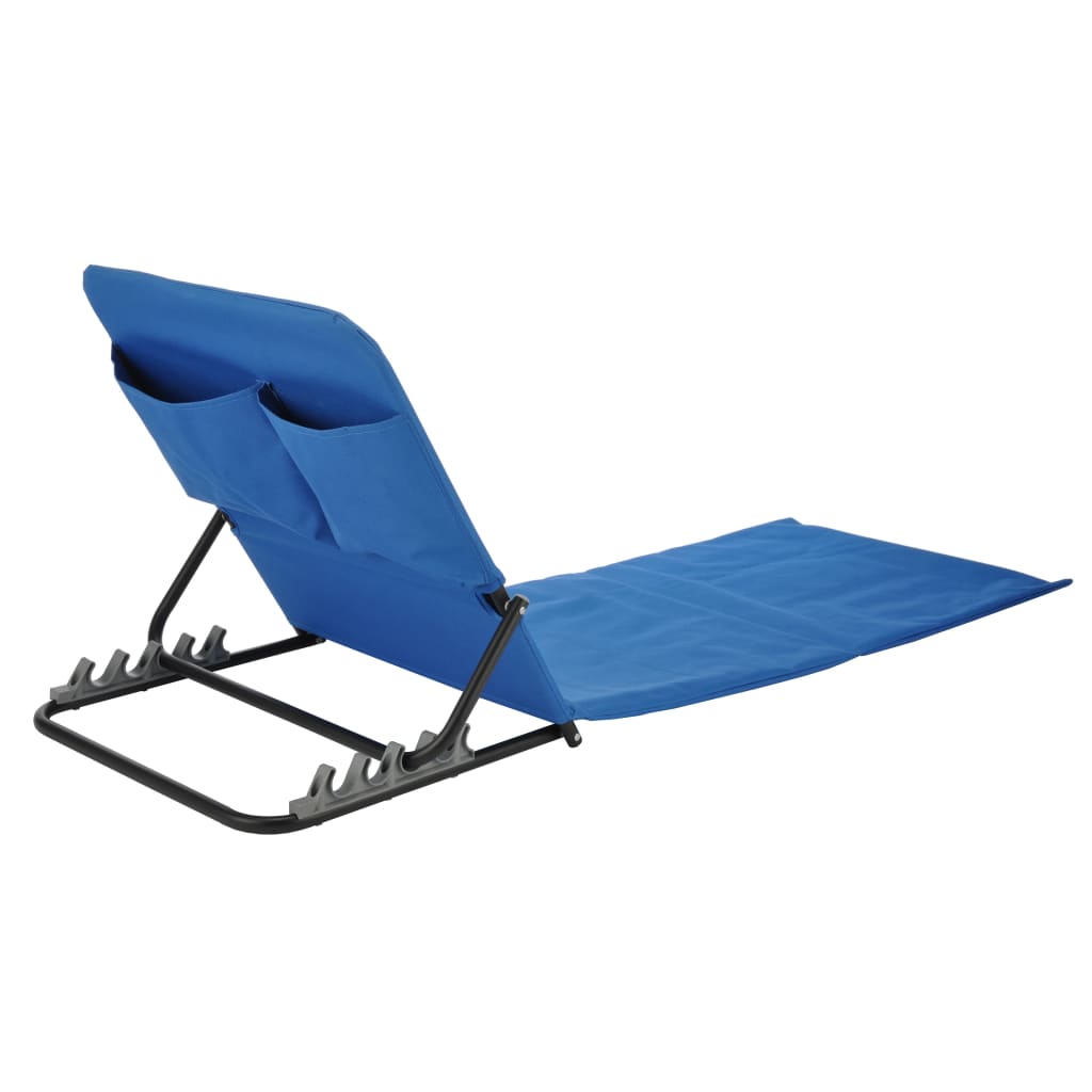 Hei sammenleggbar strandmatttchair pvc blue - number 3.