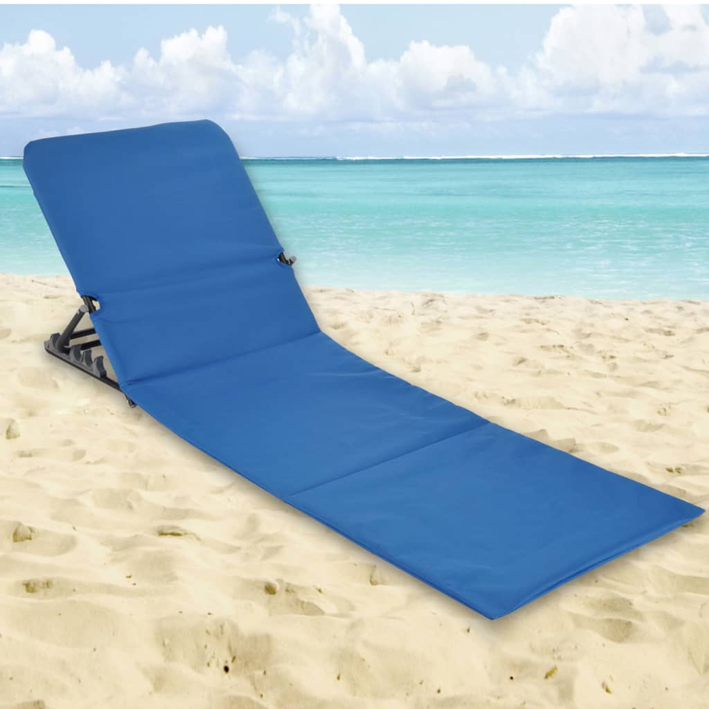 Hei sammenleggbar strandmatttchair pvc blue - number 5.