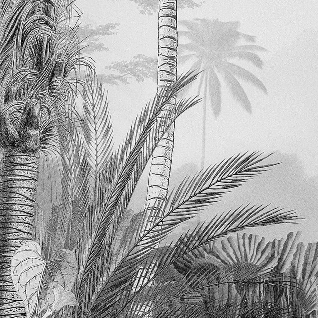 Komar photo wallpaper lac tropical black & white 200x270 cm - number 3.