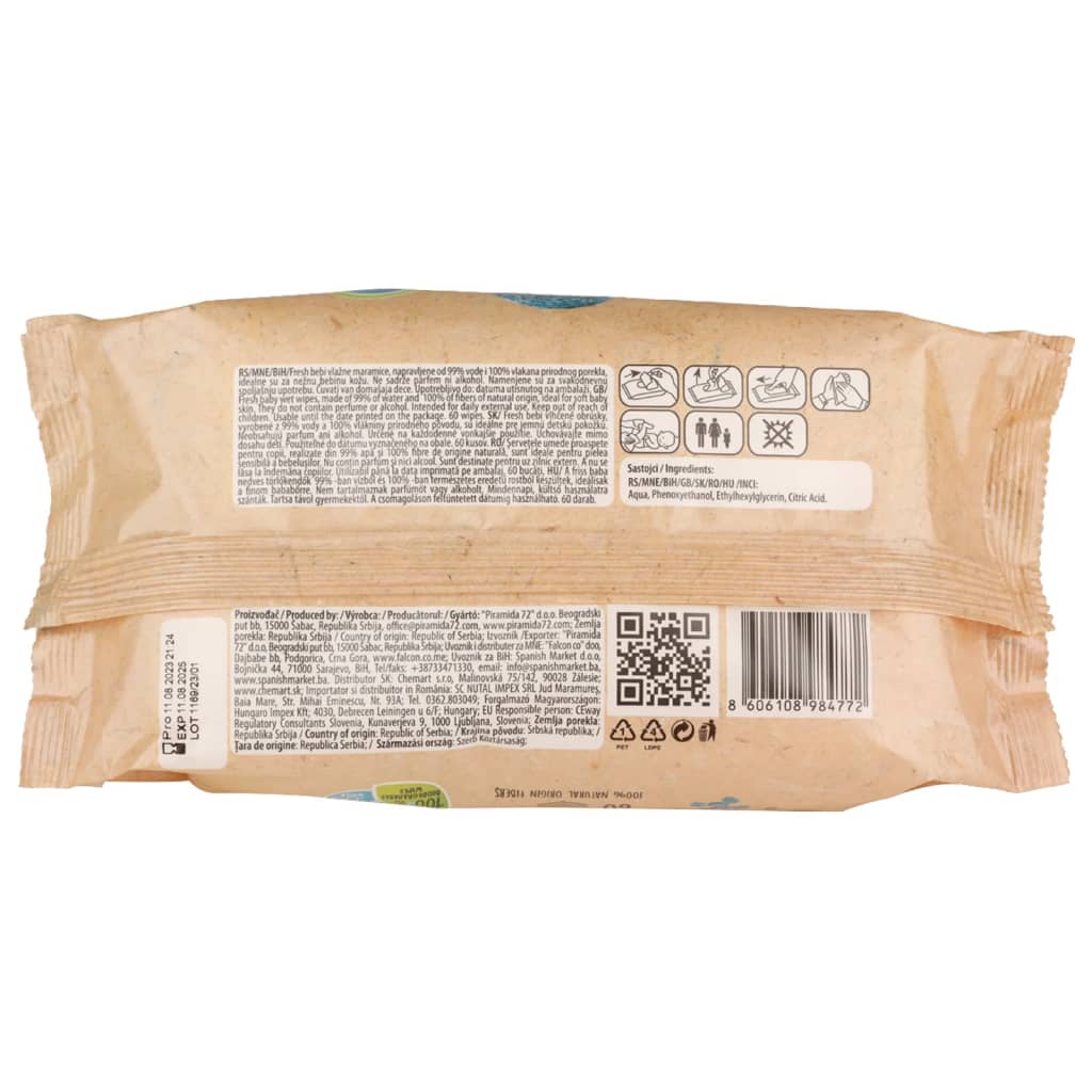 Vlažne maramice 14 pakiranja 840 maramica - number 5.