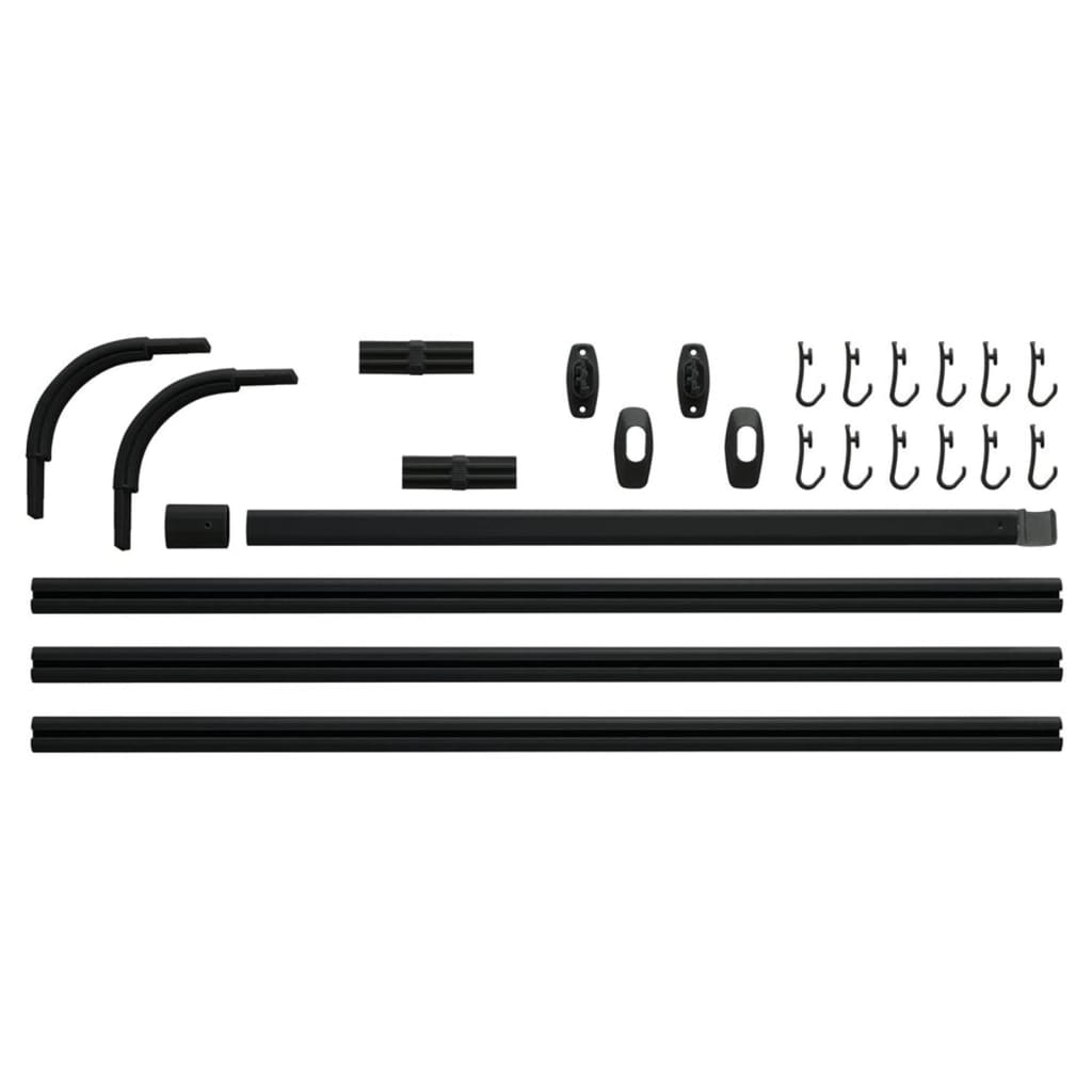 Sealskin badeforhængsstang easy-roll sort - number 3.