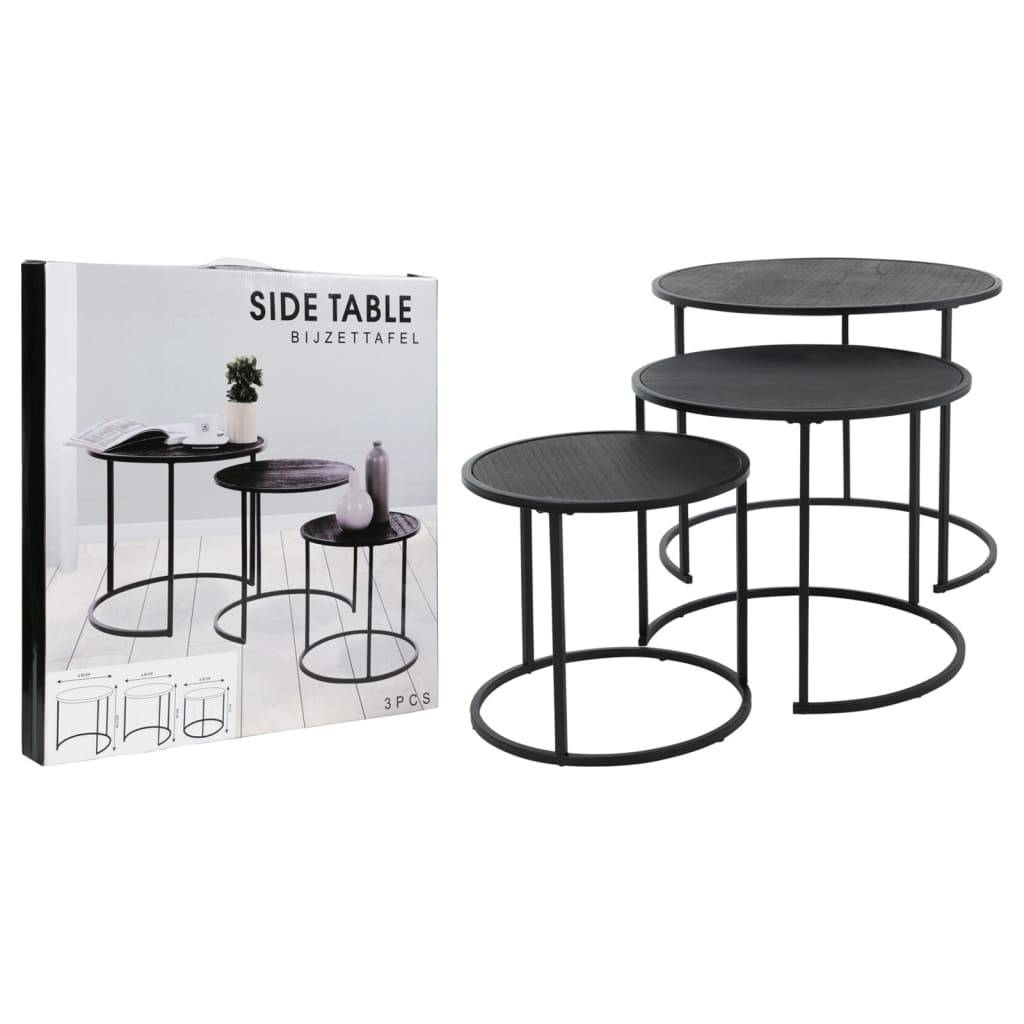 H&s collection sideborde 3 dele sort - number 1.