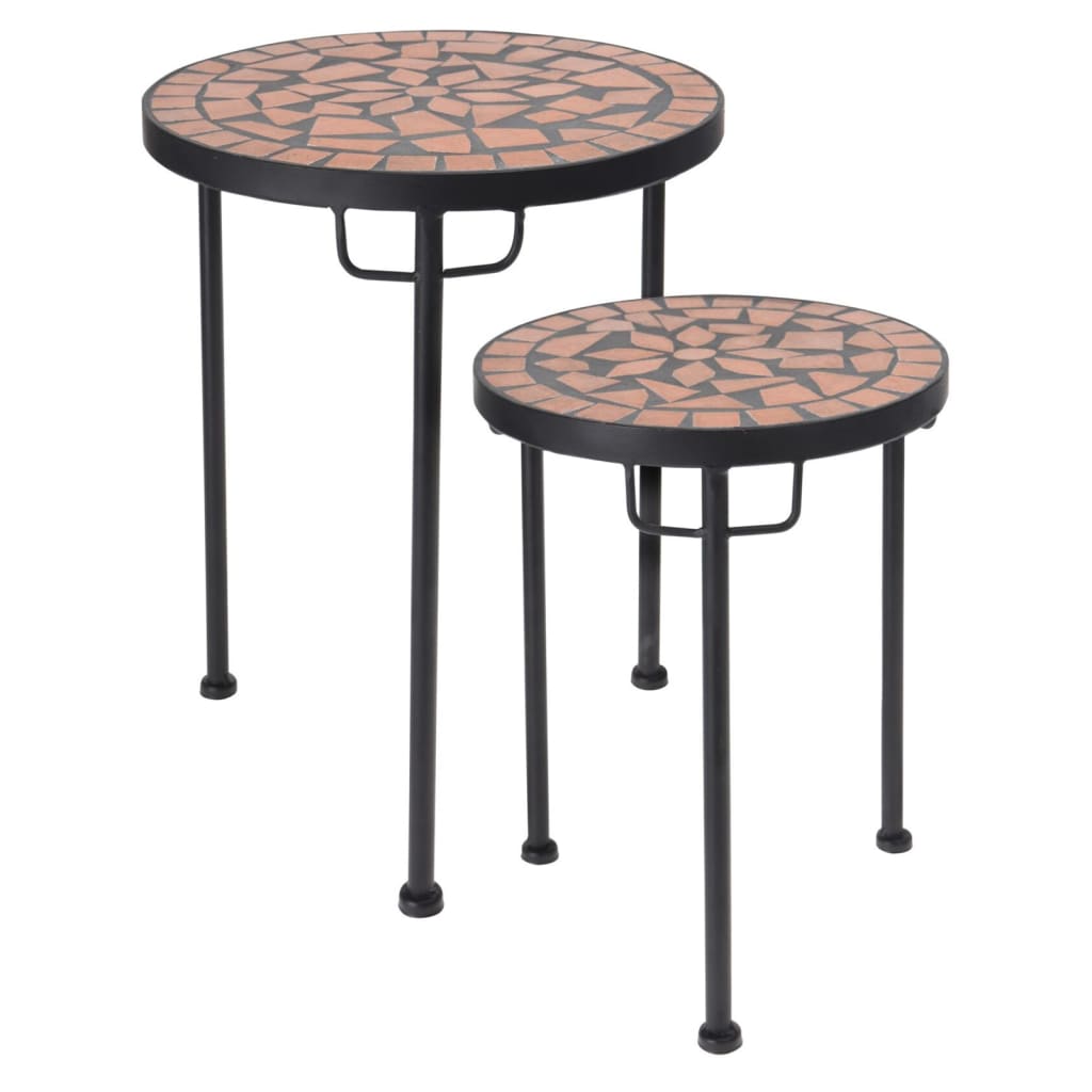 Progarden sideborde 2 stk. med mosaiktop - number 1.