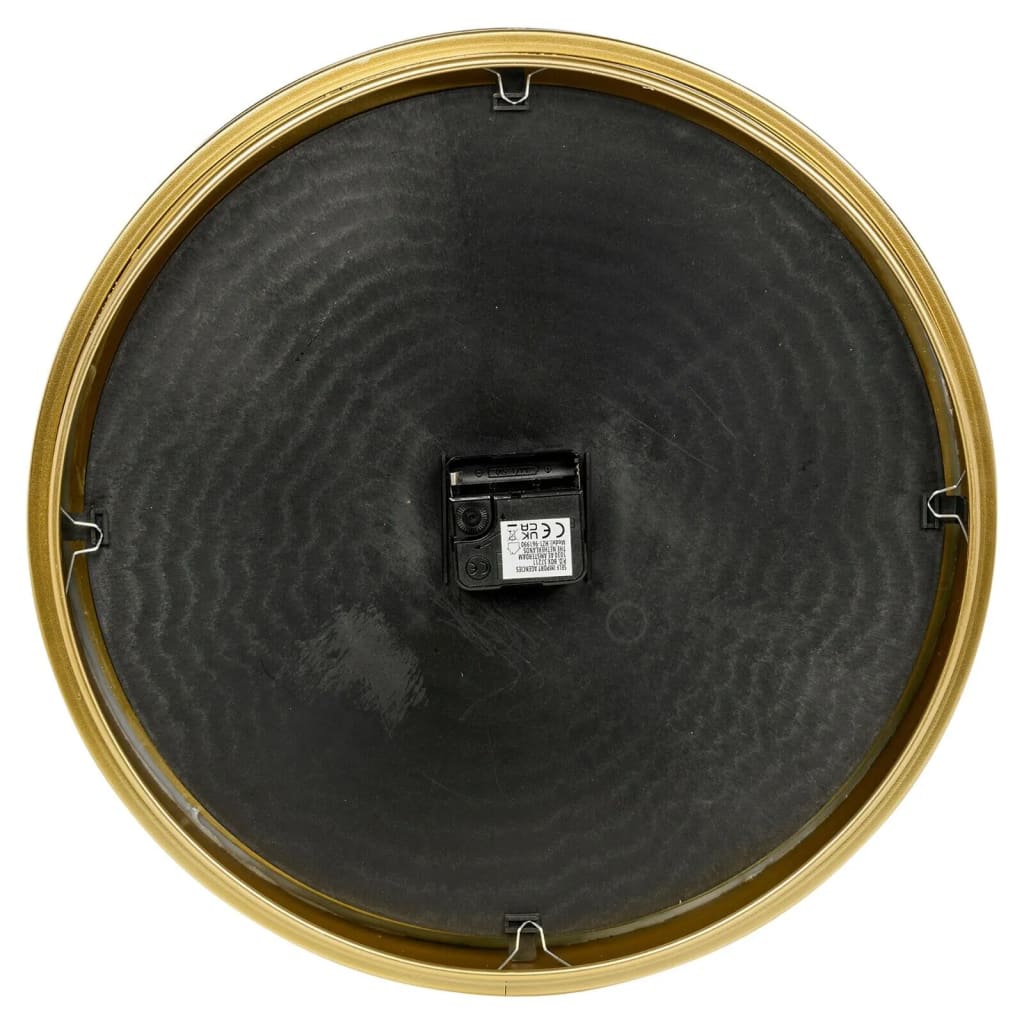 Home&styling sidebord med ur guldfarvet - number 5.