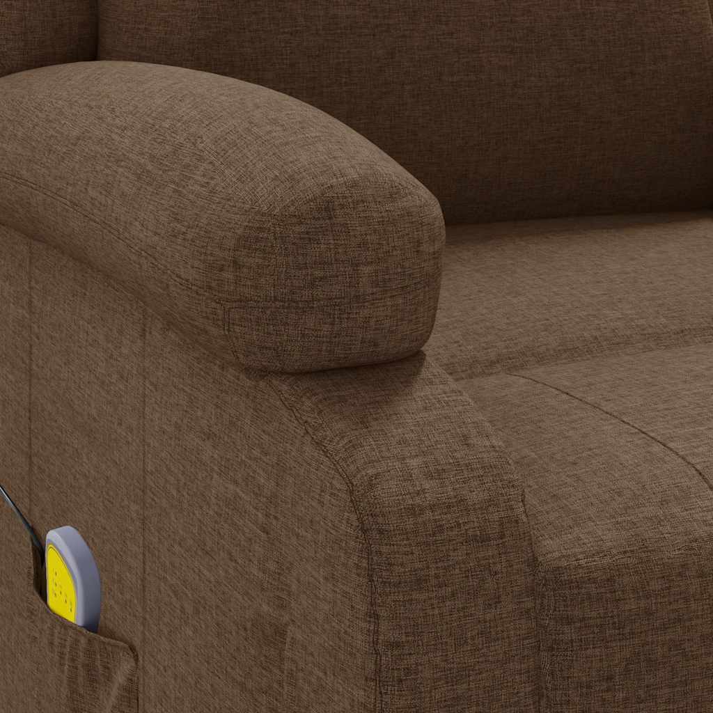 Massagestol stof - brun, 1, x - number 8.