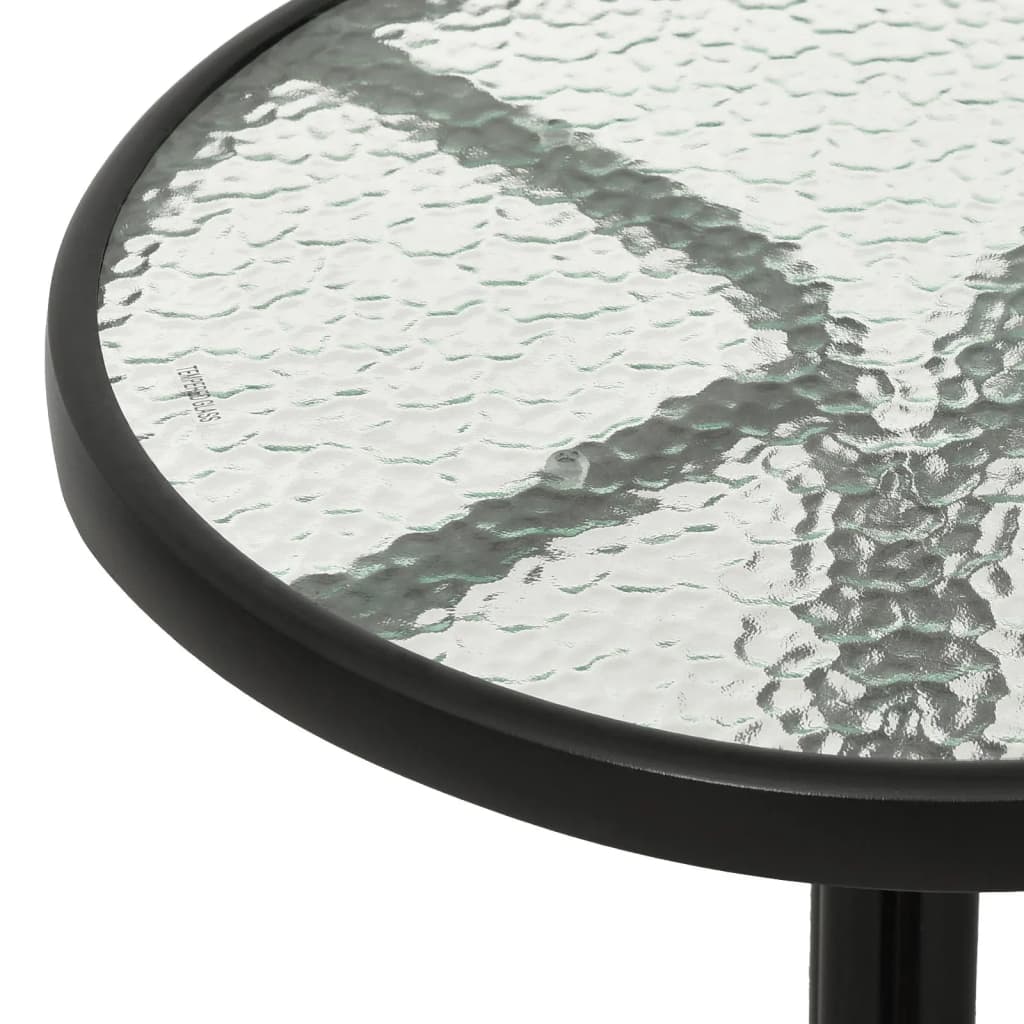 Bistrosett 3 deler stål sort - number 11.