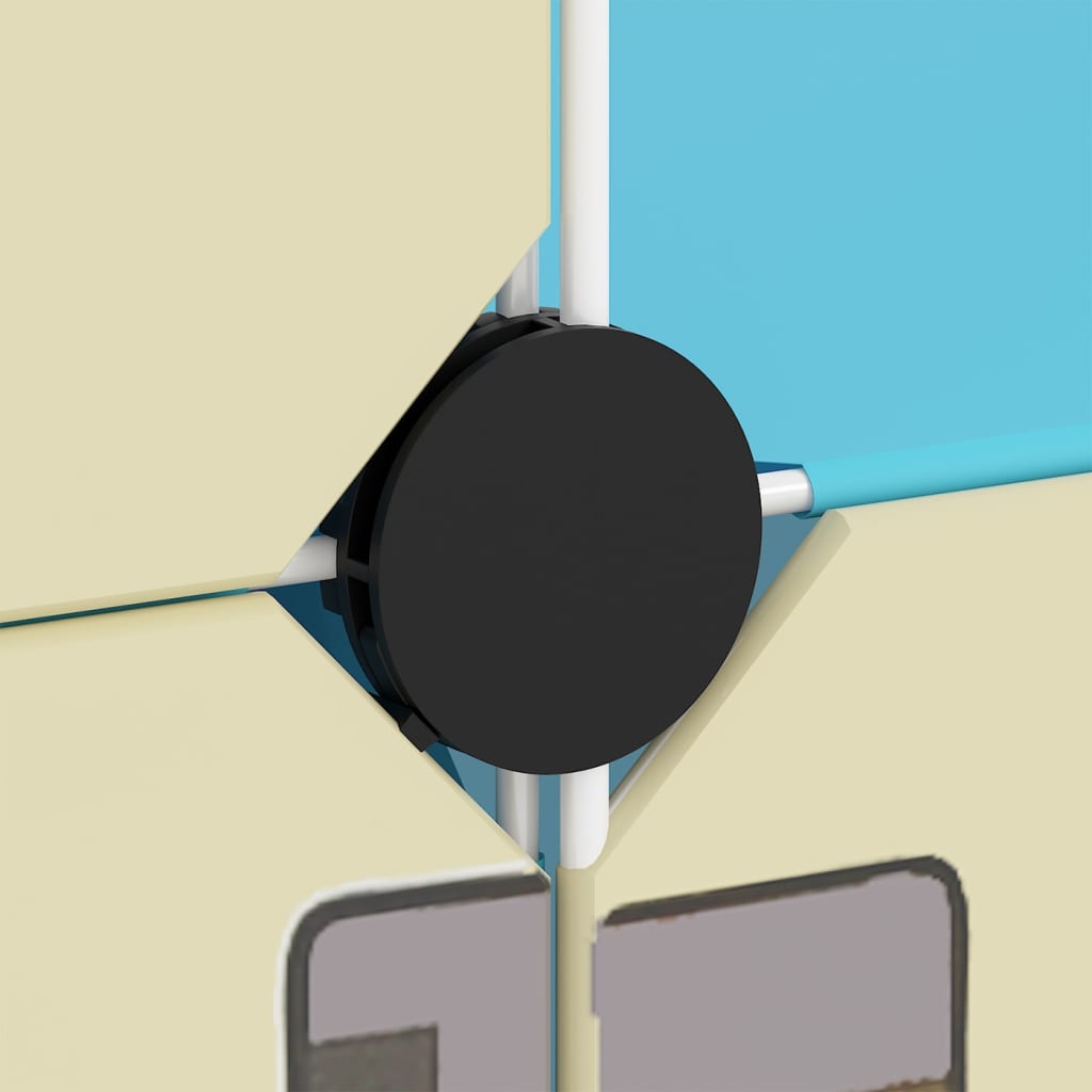 Polica za odlaganje za djecu 8 kutija u obliku kocke pp - plava, 1, ooo 3, ooo 4 - number 7.